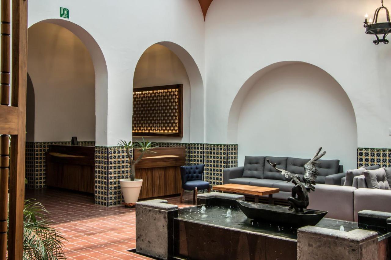 Hotel Real De Castilla Colonial Guadalajara Bagian luar foto